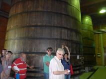 Just for tourists: wooden barrels no longer used for fermentation 